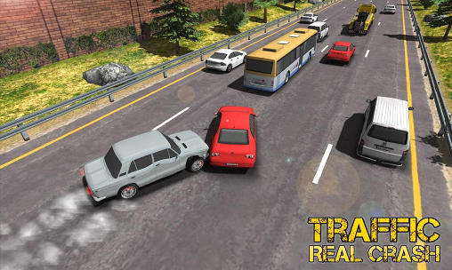 Скачать Real racer crash traffic 3D: Android 3D игра на телефон и планшет.