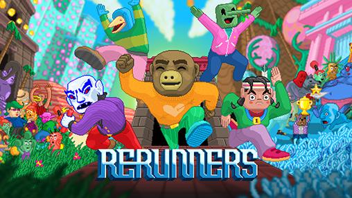 Скачать Rerunners: Race for the world: Android Пиксельные игра на телефон и планшет.