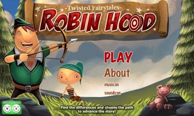 Скачать Robin Hood Twisted Fairy Tales: Android Логические игра на телефон и планшет.
