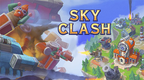Скачать Sky clash: Lords of clans 3D: Android Онлайн стратегии игра на телефон и планшет.