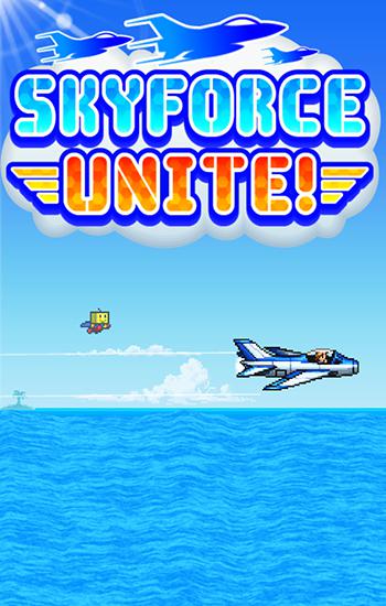 Скачать Skyforce unite!: Android Пиксельные игра на телефон и планшет.