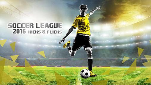 Скачать Soccer league 2016: Kicks and flicks: Android Футбол игра на телефон и планшет.