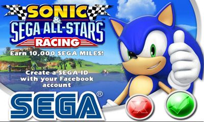 Скачать Sonic & SEGA All-Stars Racing: Android Гонки игра на телефон и планшет.