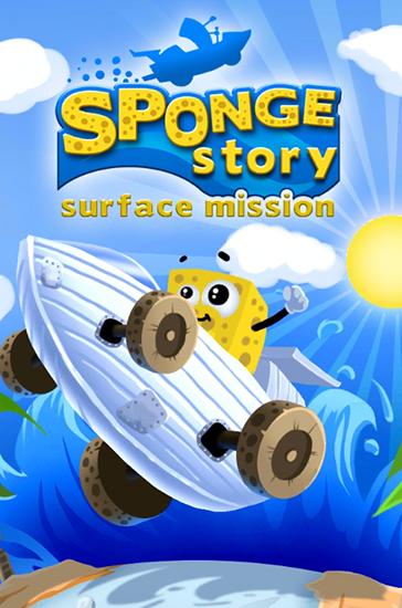 Скачать Sponge story: Surface mission: Android Гонки игра на телефон и планшет.