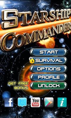 Скачать Starship Commander: Android Стрелялки игра на телефон и планшет.