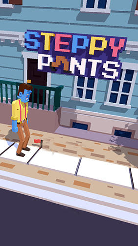 Скачать Steppy pants: Android Пиксельные игра на телефон и планшет.