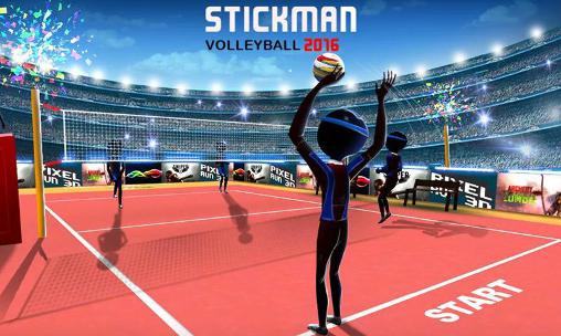 Скачать Stickman volleyball 2016: Android Стикмен игра на телефон и планшет.