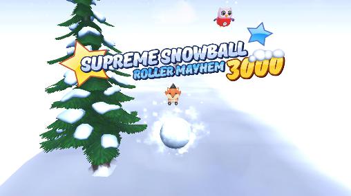 Скачать Supreme snowball: Roller mayhem 3000: Android Раннеры игра на телефон и планшет.