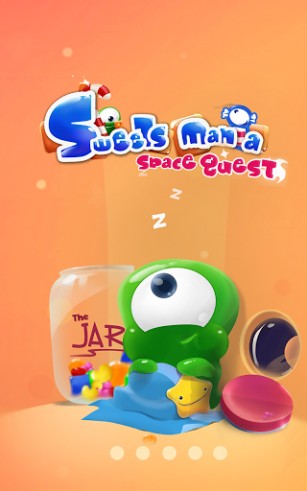 Скачать Sweet mania: Space quest. Game candies three in a row: Android игра на телефон и планшет.