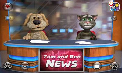 Скачать Talking Tom & Ben News: Android Симуляторы игра на телефон и планшет.
