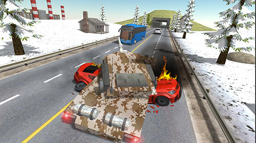 Tank traffic racer