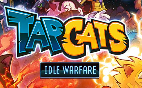 Скачать Tap cats: Idle warfare: Android Кликеры игра на телефон и планшет.