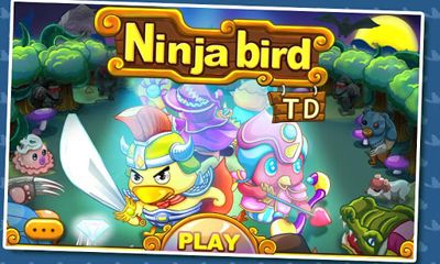 Скачать TD Ninja birds Defense: Android Стратегии игра на телефон и планшет.