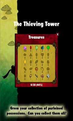 Скачать The Thieving Tower: Android Аркады игра на телефон и планшет.