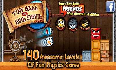 Скачать Tiny Ball Vs. Evil Devil: Android Логические игра на телефон и планшет.