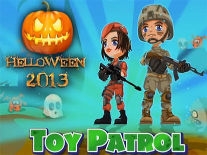 Скачать Toy patrol shooter 3D Helloween: Android Стрелялки игра на телефон и планшет.