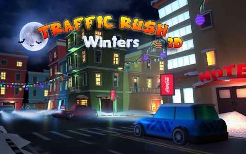Traffic rush winters 3D