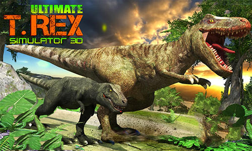 Скачать Ultimate T-Rex simulator 3D: Android Животные игра на телефон и планшет.