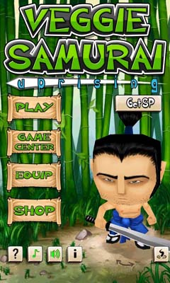 Скачать Veggie Samurai Uprising: Android Аркады игра на телефон и планшет.