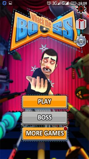 Скачать Whack the boss: Android Прикольные игра на телефон и планшет.