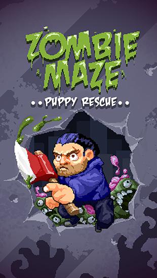 Скачать Zombie maze: Puppy rescue: Android Головоломки игра на телефон и планшет.