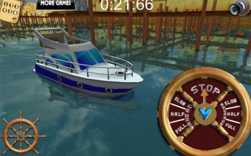 3D Boat parking: Ship simulator