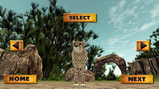 African cheetah: Survival sim