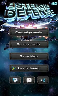 Скачать Asteroid Defense 2: Android Аркады игра на телефон и планшет.