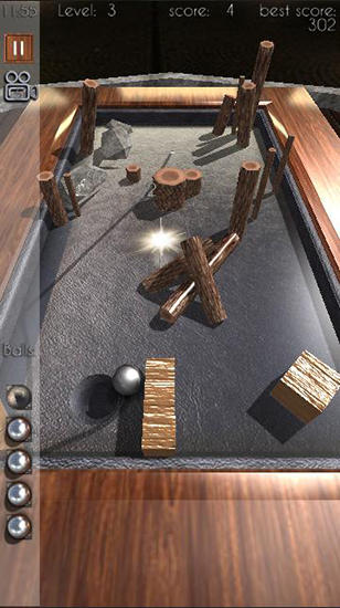 Beyond pool 3D: Hole in one