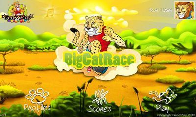 Скачать Big Cat Race: Android Спортивные игра на телефон и планшет.