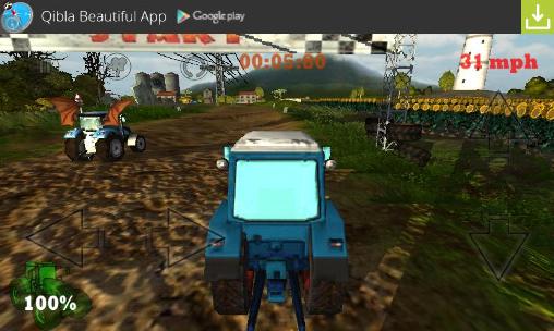 Crazy farm: Racing heroes 3D