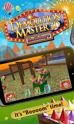Скачать Demolition Master 3d. Holidays: Android игра на телефон и планшет.