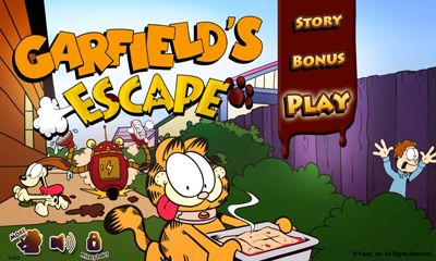 Скачать Garfield's Escape: Android Аркады игра на телефон и планшет.