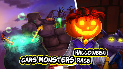 Скачать Halloween cars: Monster race: Android Праздники игра на телефон и планшет.
