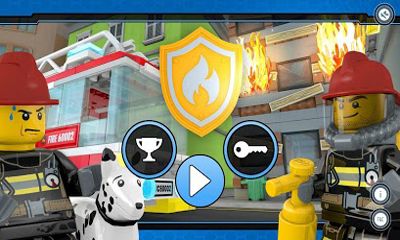Скачать LEGO City Fire Hose Frenzy: Android Логические игра на телефон и планшет.
