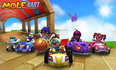 Скачать Mole Kart: Android Гонки игра на телефон и планшет.