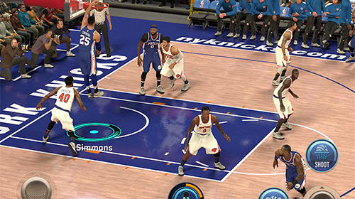 NBA 2K Mobile basketball