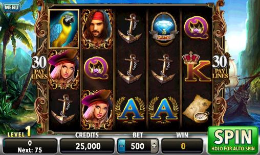 Pirates of the dark seas: Slots