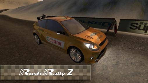 Скачать Rush rally 2: Android Aнонс игра на телефон и планшет.