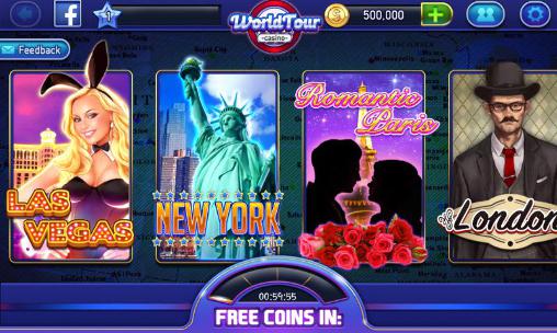 World tour casino: Slots