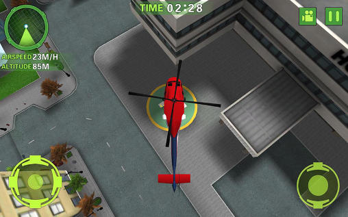 Ambulance helicopter simulator