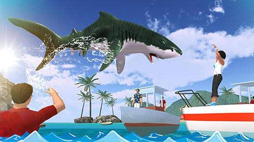 Angry shark 2017: Simulator game