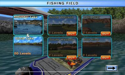 Bass Fishing 3D on the Boat