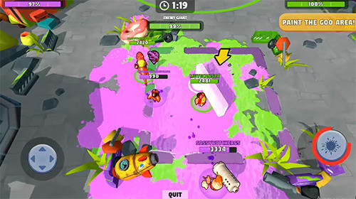 Battle blobs: 3v3 multiplayer