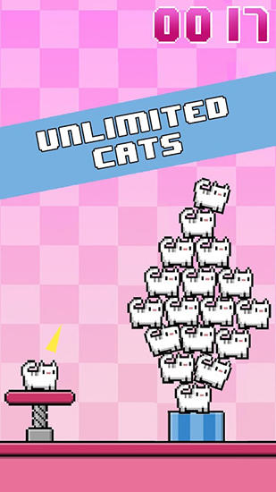 Cat-a-pult: Toss 8-bit kittens