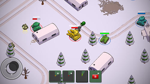 Crash of tanks online