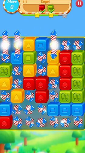 Cube crush: Collapse and blast game