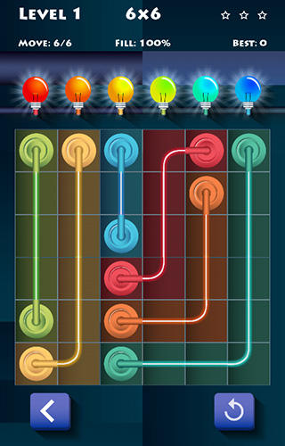 Flow free: Connect electric puzzle