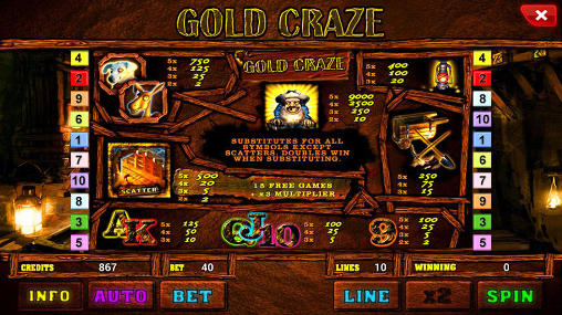 Gold craze: Slot