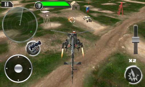 Gunship: Deadly strike. Sandstorm wars 3D